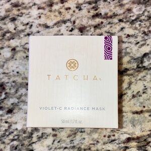 Tatcha Violet-C Radiance Mask 50ml Brightening Vitamin C AHA Mask with Spatula